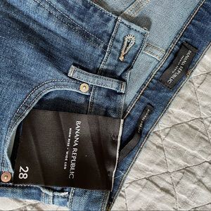 Banana Republic High rise wide leg 28W